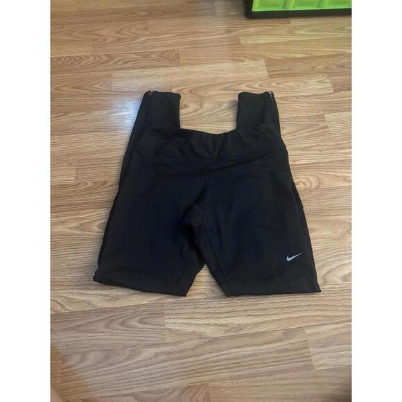 Nike Dri Fit Running Leggings Size Small - Picture 1 of 8